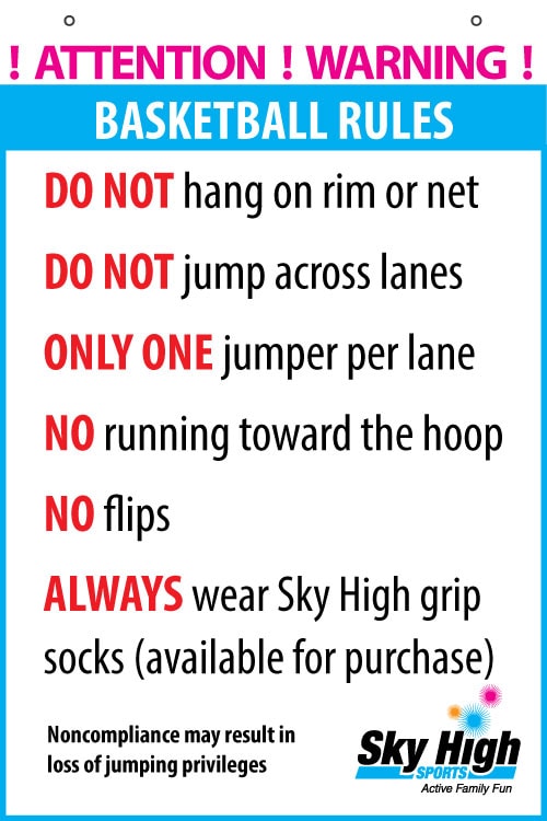 High jump rules and regulations